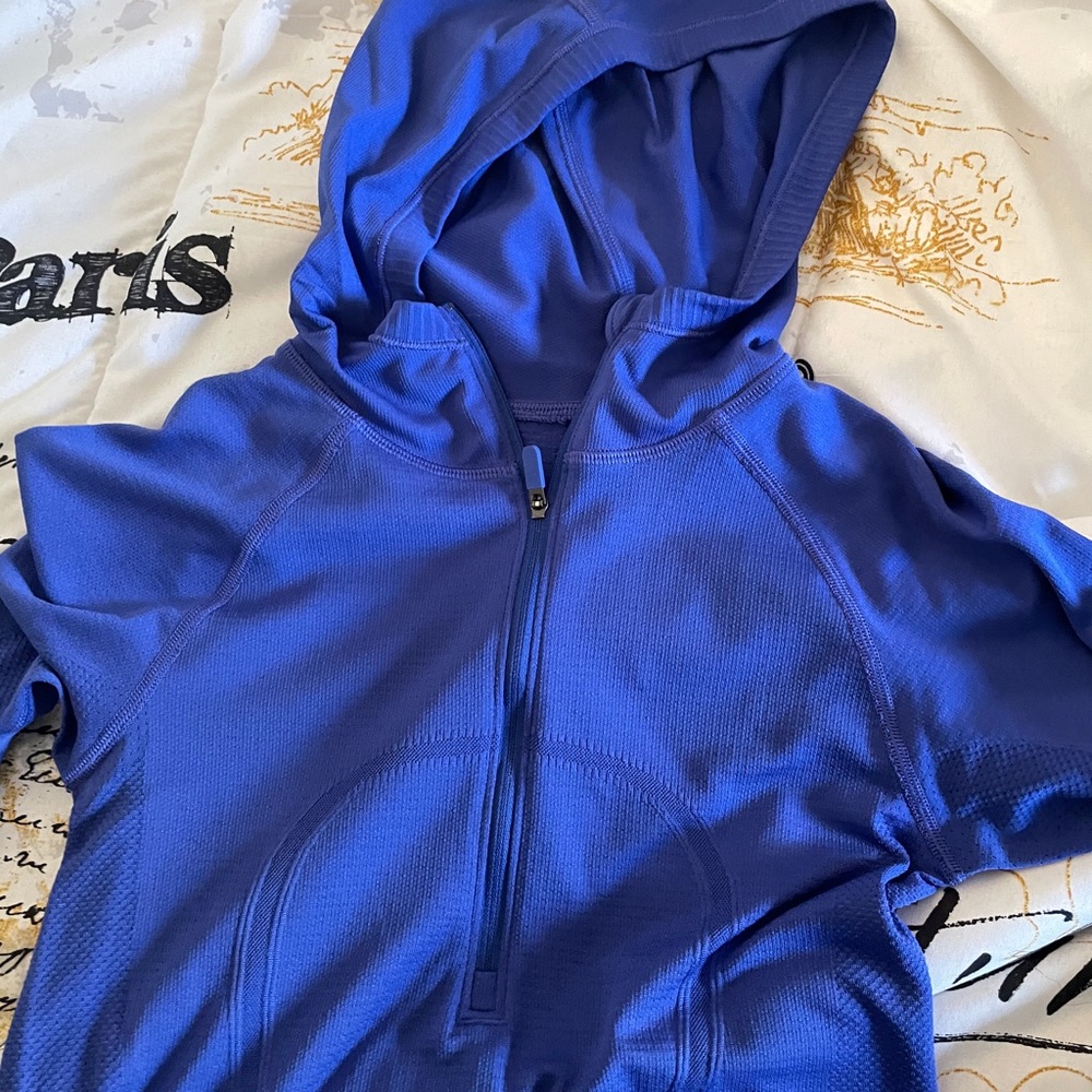 Lululemon 1/4 zip up with hoodie